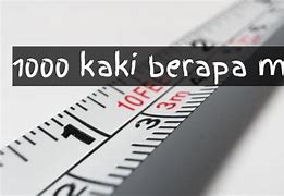 Satu Langkah Kaki Berapa Meter